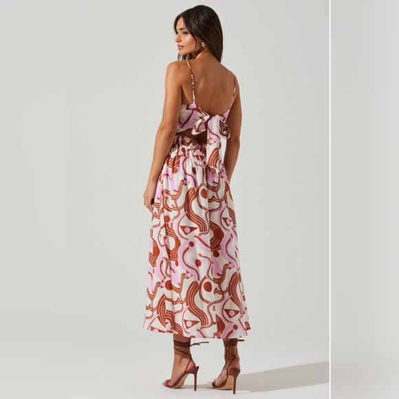 Anthropologie By Astr The Label Suzy Midi Dress - Picture 6 of 16